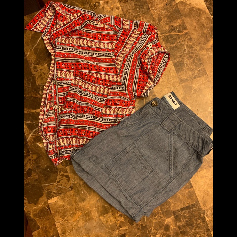 Old Navy Chambray Shorts